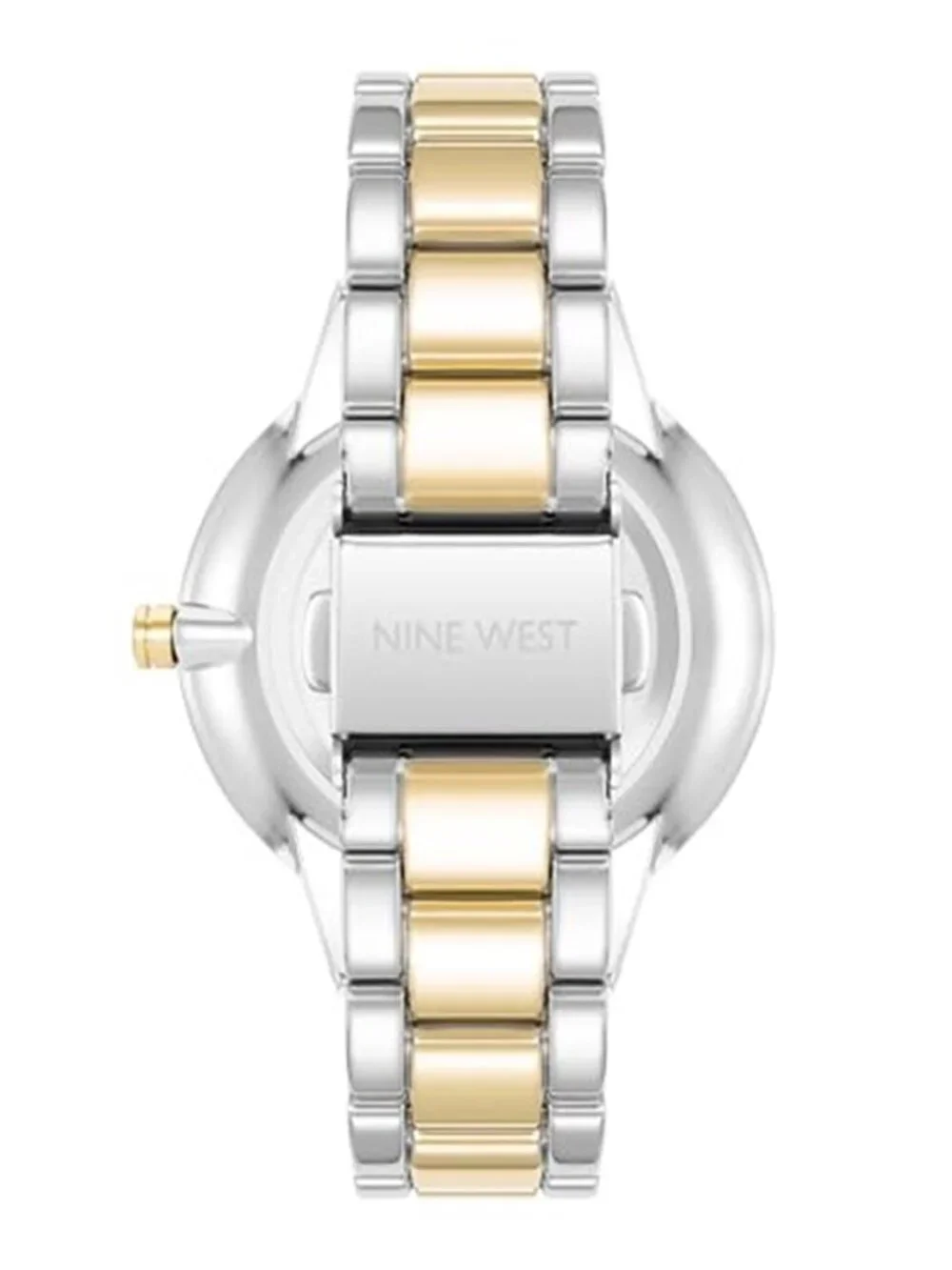 Nine West Women's Crystal Accented Bracelet Watch